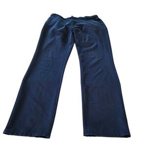 Travis Mathew Golf Pants 36 x 32 Blue Flat Front Chinos Stretch Straight Outdoor